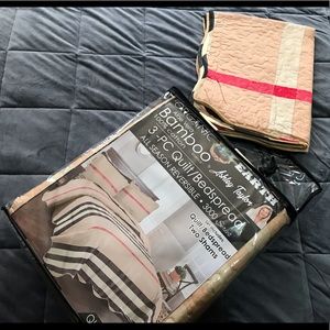 Quilt 3pc fits queen, , I also have king size